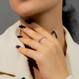 Eternity Wedding band rings in Rose Gold