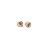 Floral studs Rose Gold