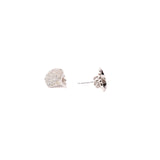 Clamp studs in White Gold