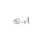 MOP Starfish studs in White Gold