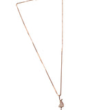 Dancing Barbie Pendant and chain in Rose Gold