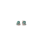 Garden of Flowers studs in White Gold
