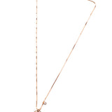 MOP Holacast Pendant and chain in Rose Gold