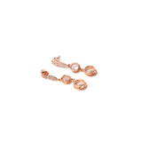 Drops of heaven earrings in Rose Gold