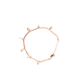 Hall of fame 2 layeres Bracelet in Rose Gold