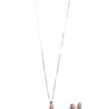Flower Blossom earrings in White Gold