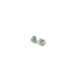 Garden of Flowers studs in White Gold