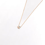Magical unicorn pendant with chain Rose Gold