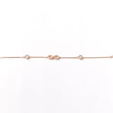 Infinity Bracelet in Rose Gold