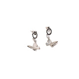 MOP Butterfly hangings in White Gold